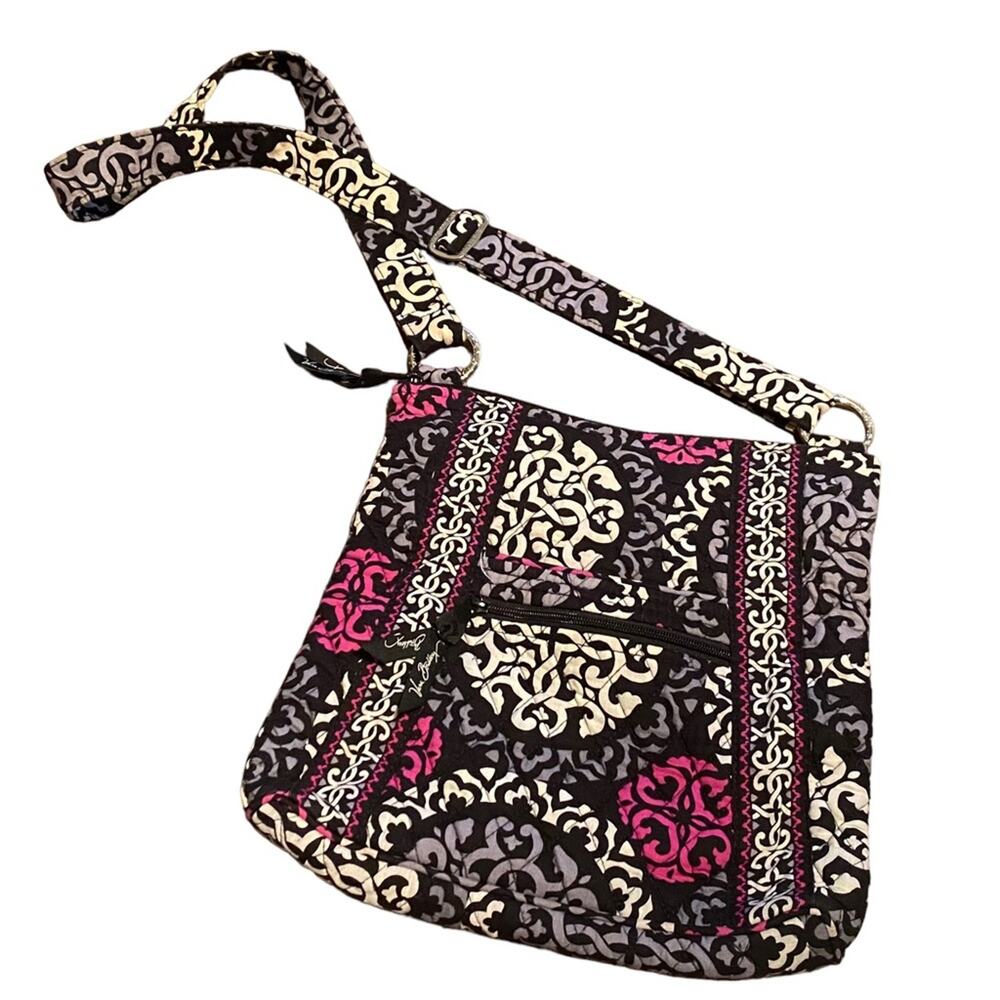 Vera Bradley Canterberry Magenta Crossbody Shoulder Bag